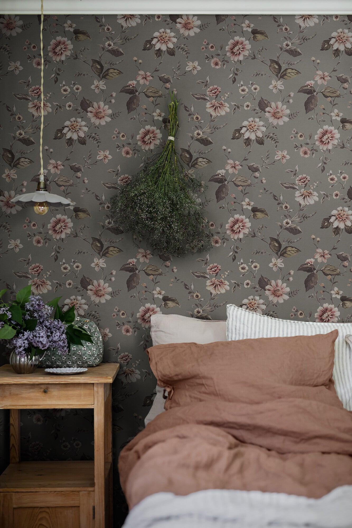 Marion's Mural dimmigt grågrön botten