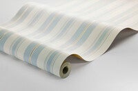 Gustaf, blå och beige tapet