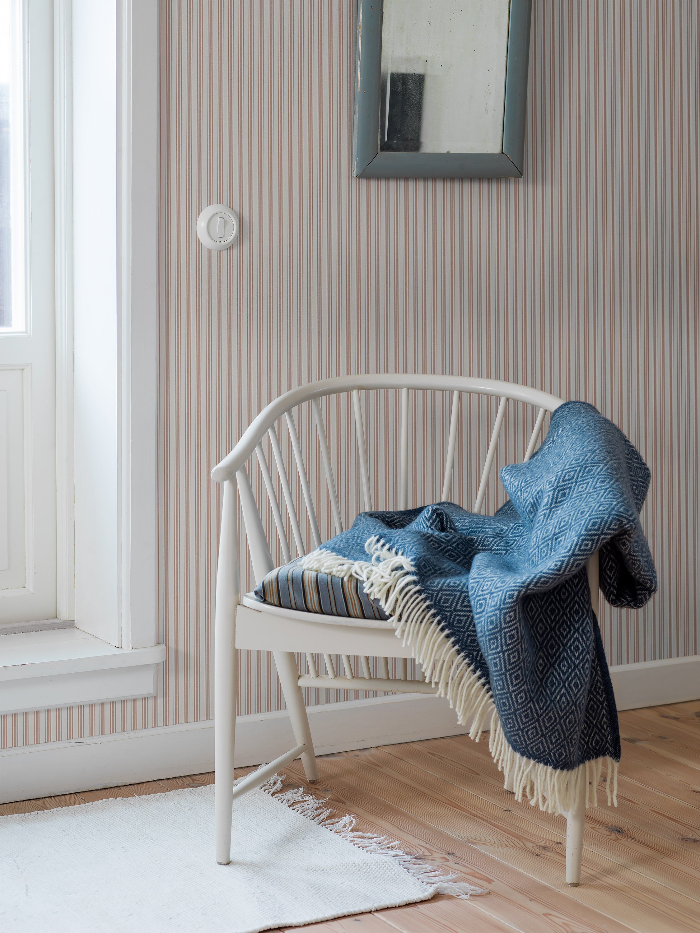 Aspö Stripe, röd