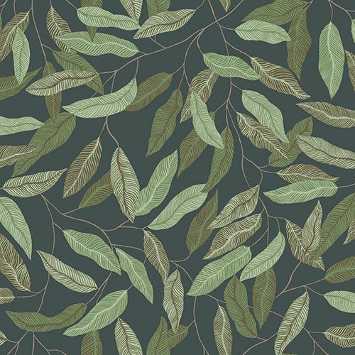 Florian, tapet i grön