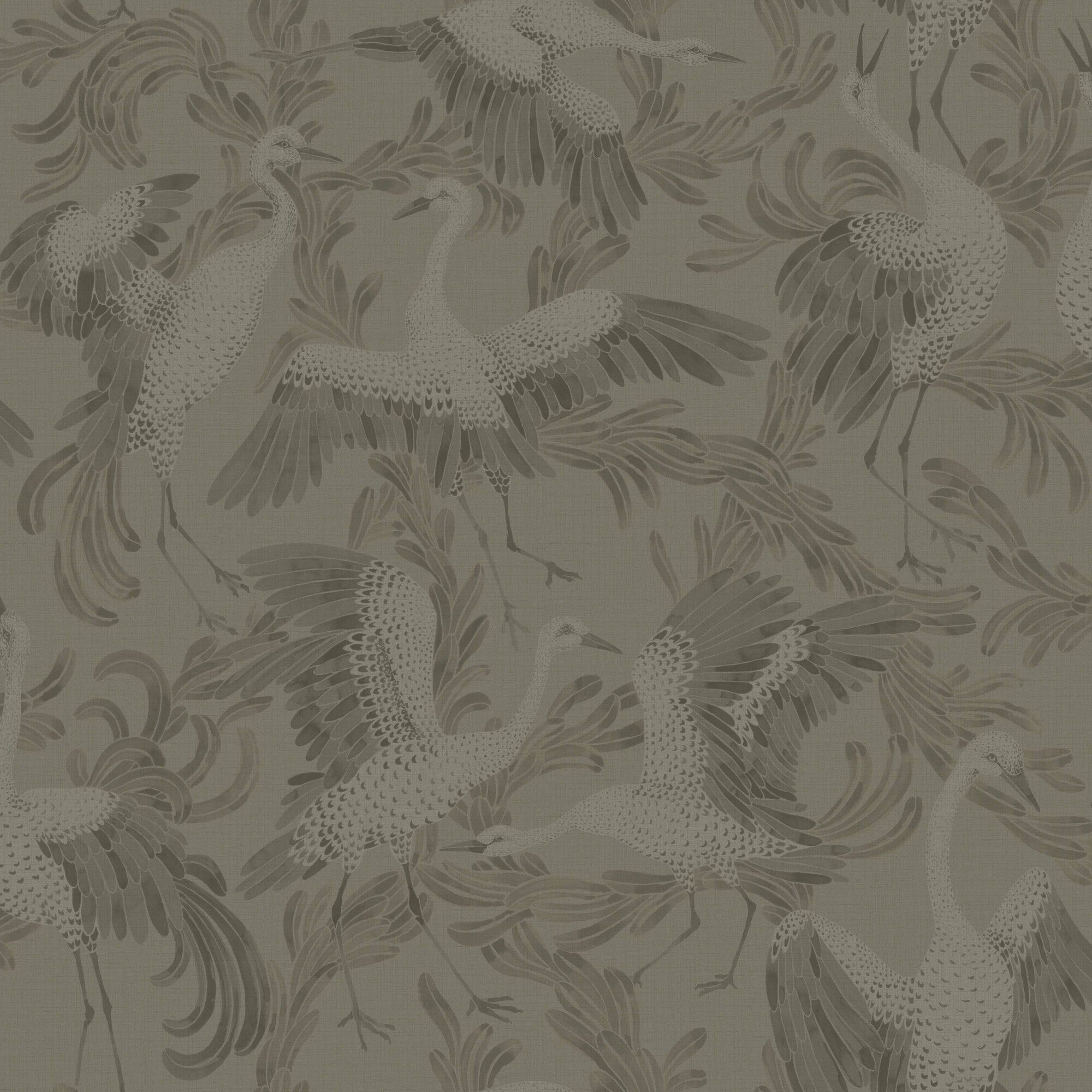 Dancing Crane, brun