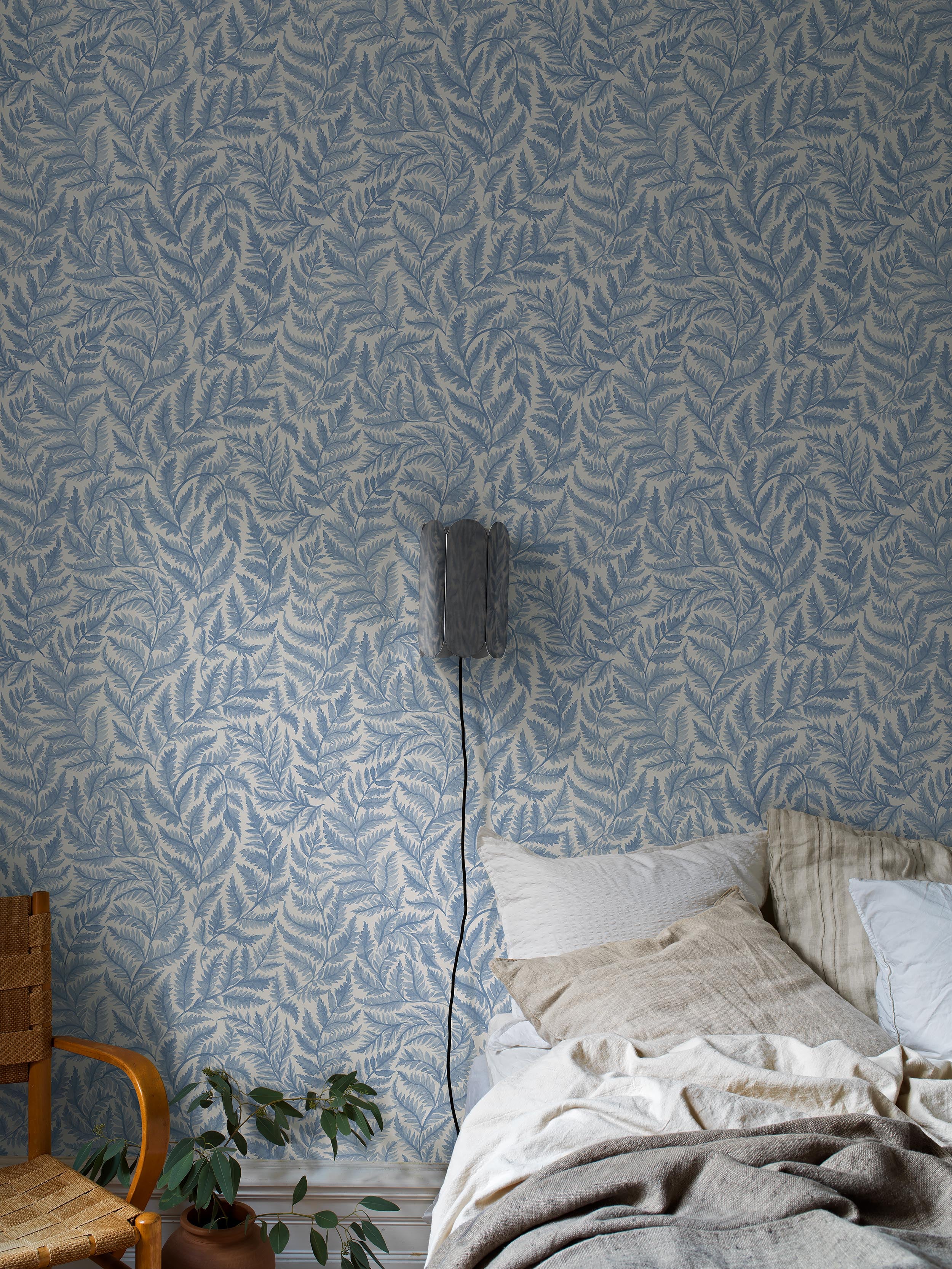 Ferns, blå