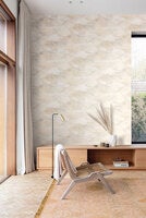 Cloud linen, tapet i beige