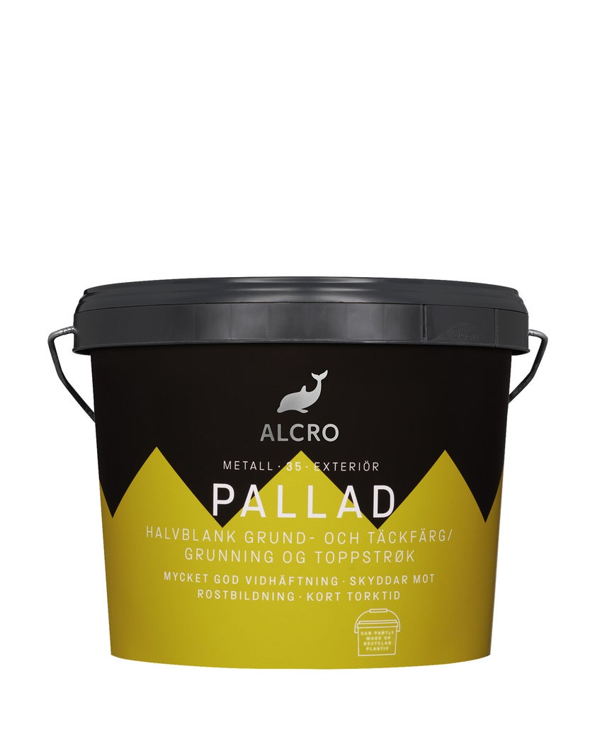 Pallad Grund och Täckfärg