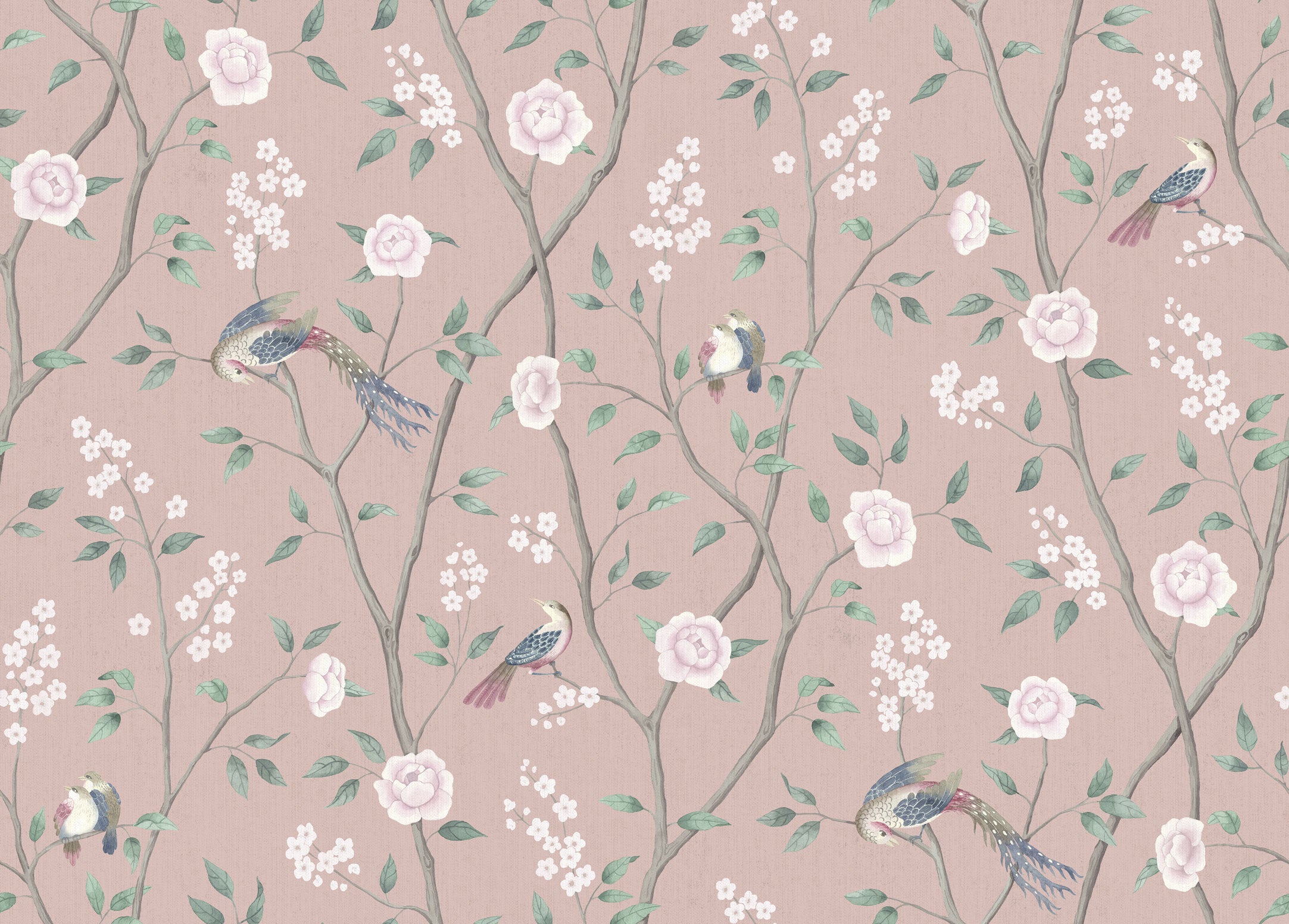 Paradise Birds tapet 1901