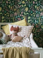 Stig Lindberg Herbarium, blommig mörk