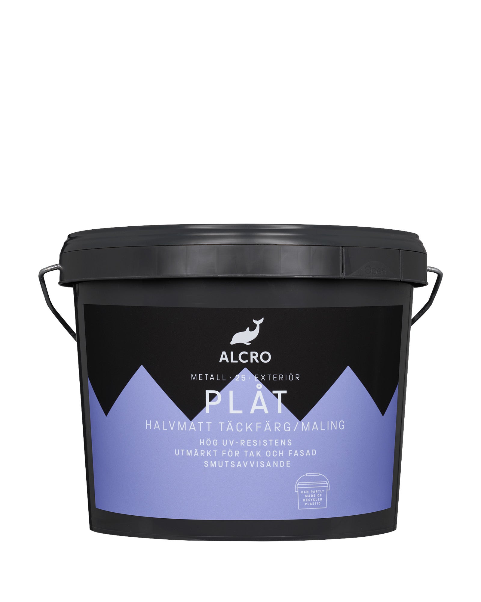 Plåt Halvmatt Täckfärg
