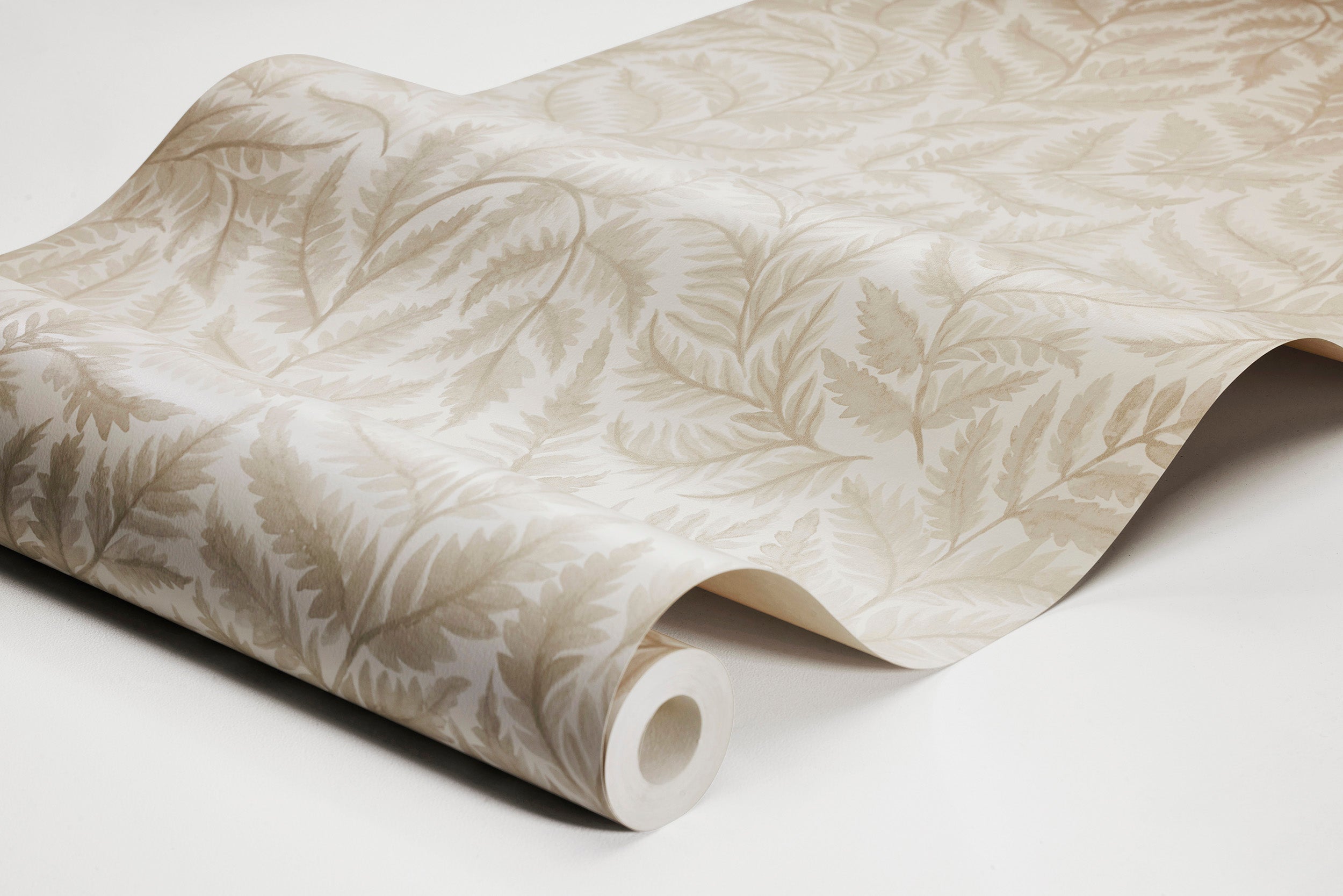 Ferns, beige