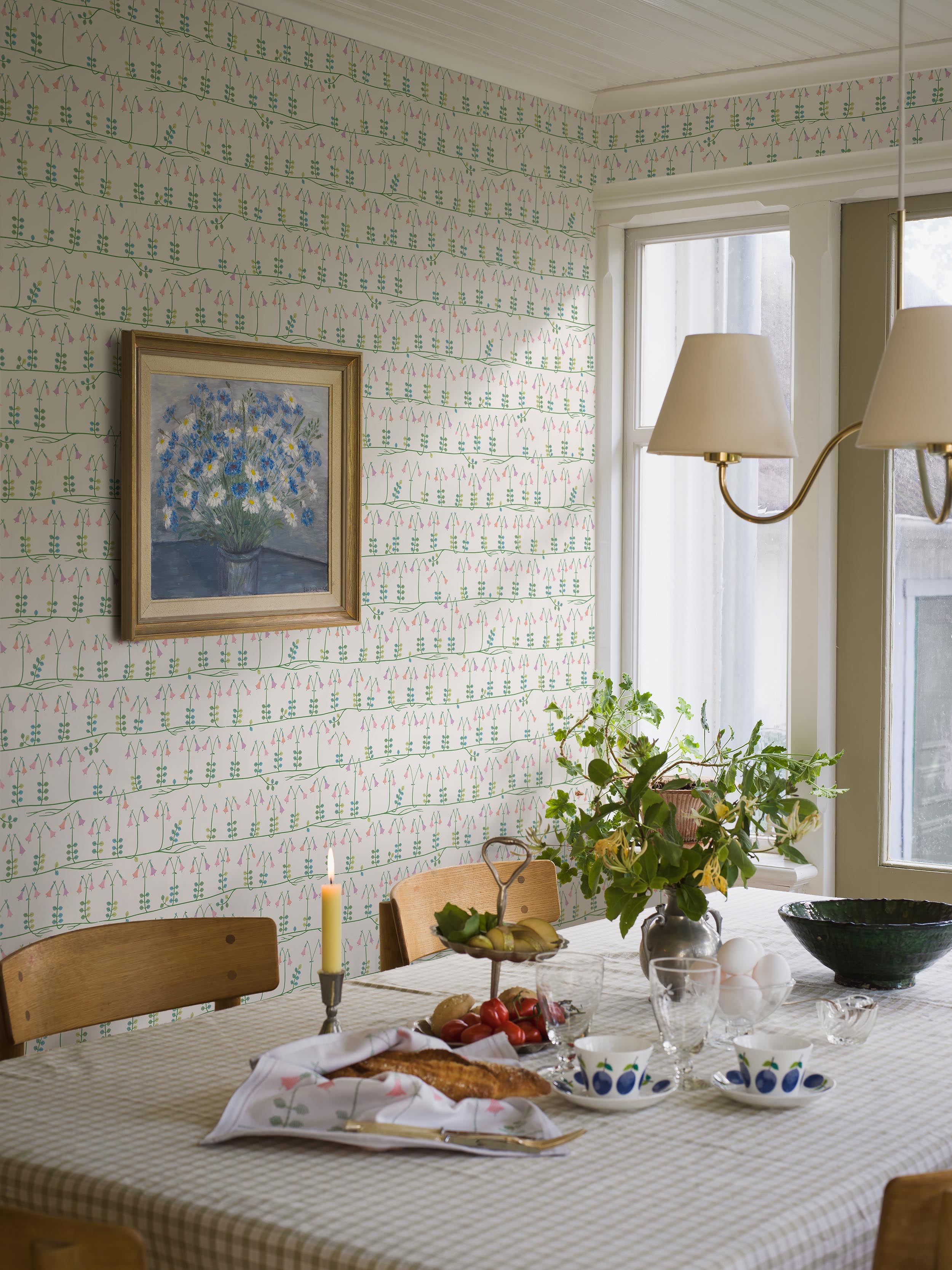 Stig Lindberg Linnea, vit