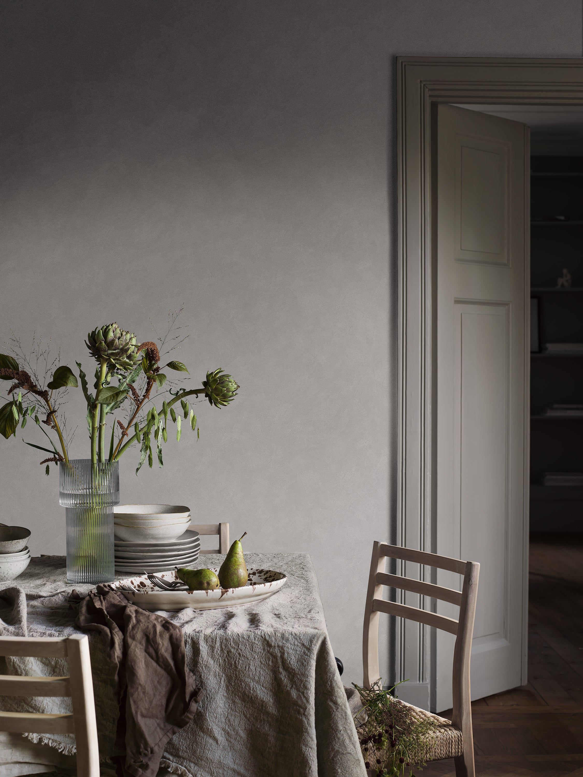 Painters Wall vit och grå toner
