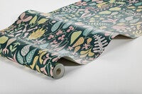 Stig Lindberg Herbarium, blommig mörk