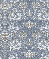 African Marigold, blå tapet