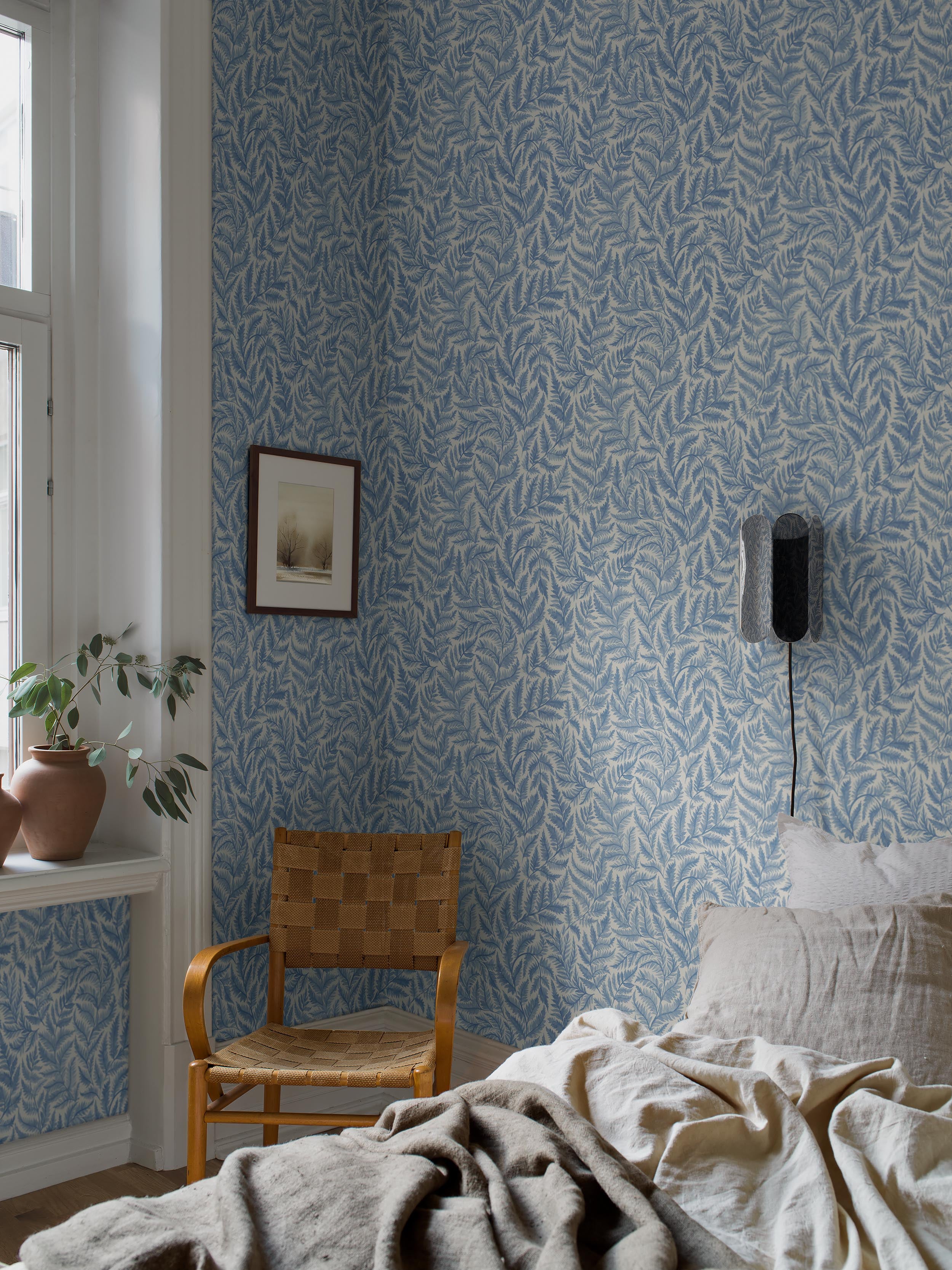 Ferns, blå