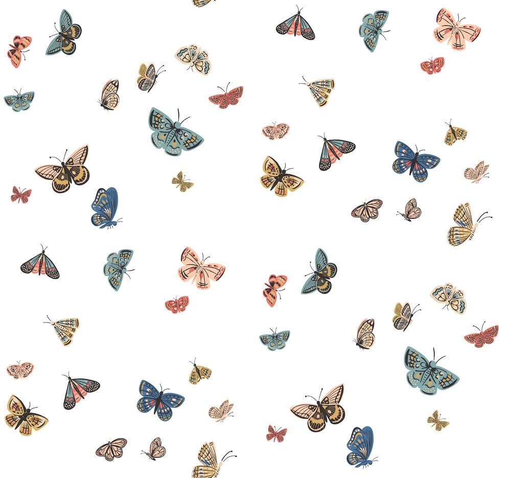 Butterfly House RF7411 Tapet